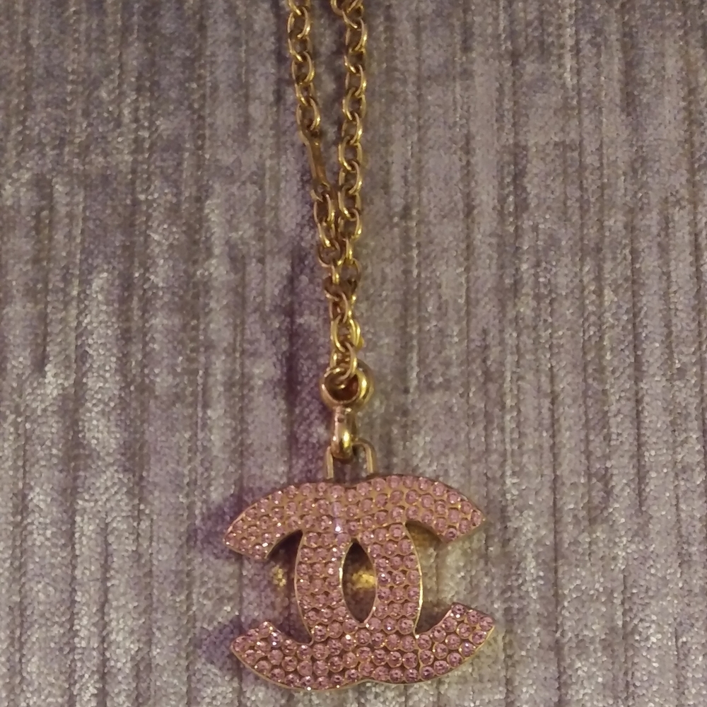 Vintage Chanel CC Keyring